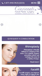 Mobile Screenshot of cincyfacialplastics.com